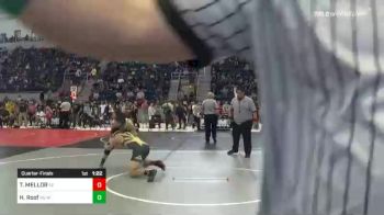 144 lbs Quarterfinal - TEVON MELLOR, Shamrocks Elite vs Hayden Roof, NG Wrestling