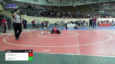 108 lbs Semifinal - Lydia Suniga, Union Girls JH vs Vanity Brown, Taft Middle School