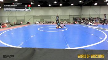 90 lbs Rr Rnd 2 - Parker Anthony, Best Trained 14U 1 vs Bodie Swords, OK Elite 14U 2