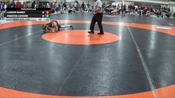 133 lbs Cons. Round 2 - Landon Bainey, Edinboro vs Preston LeFevre, Grand Valley State