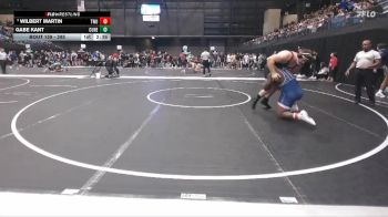 285 lbs Champ. Round 2 - Wilbert Martin, Texas Wesleyan vs Gabe Kant, Concordia (Neb.)