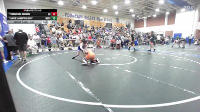 157 lbs Cons. Round 7 - Tristan Johns, Bishop Gorman HS vs Jake Jampolsky, Mountain View (Mesa) High School