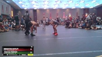 82 lbs Finals (8 Team) - Tristan Perkins, MO Outlaws Black vs Brighton Maples, East Kansas Eagles