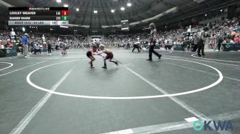40 lbs Round Of 16 - Loxley Weaver, Elgin Wrestling vs Baker Ware, Cleveland Takedown