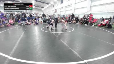 131 lbs Round Robin 3 - Kara Hockenbery, Backyard Barbies vs Aubree Dignean, Pursuit-Girls