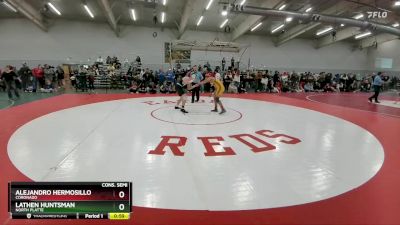 157 lbs Cons. Semi - Alejandro Hermosillo, Coronado vs Lathen Huntsman, North Platte