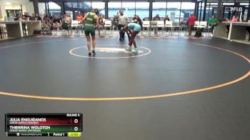 JV-8 lbs Round 5 - Julia Enguidanos, Cedar Rapids Kennedy vs Thierrina Wolotoh, Cedar Rapids Jefferson