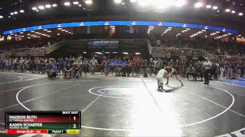 2A 150 lbs Champ. Round 1 - Kaden Schaefer, Fleming Island vs Maddox Buth, St Thomas Aquinas