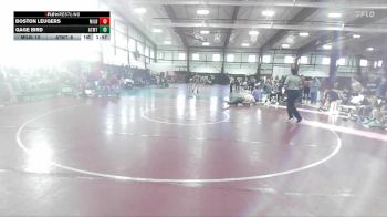 157 lbs Round 3 (8 Team) - Boston Leugers, Millard B vs Gage Bird, Altamont