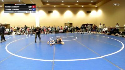 63 lbs Semis - Kaine Salisbury, Maryland vs Owen Tannery, South Carolina