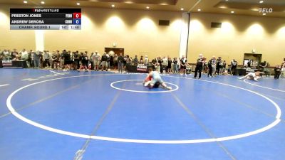 165 lbs Champ. Round 1 - Preston Jones, Pennsylvania vs Andrew DeRosa, Connecticut