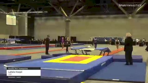 Lahela Hoopii - Double Mini Trampoline, NSB - 2021 USA Gymnastics Championships