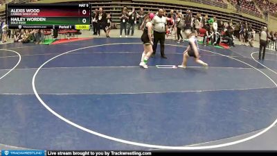 107-117 lbs Round 3 - Alexis Wood, Carbon Wrestling vs Hailey Worden, Gold Rush