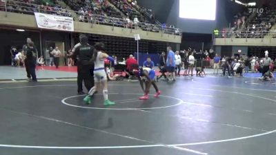 93 lbs Quarterfinal - Grayson Richburg, Baltimore, MD vs Zsofia Quiles, Norwich, CT