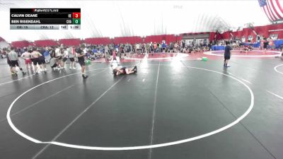 132 lbs Quarters & Wb (16 Team) - Ben Risendahl, Coon Rapids vs Calvin Deane, Oswego East