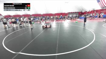 132 lbs Quarters & Wb (16 Team) - Ben Risendahl, Coon Rapids vs Calvin Deane, Oswego East
