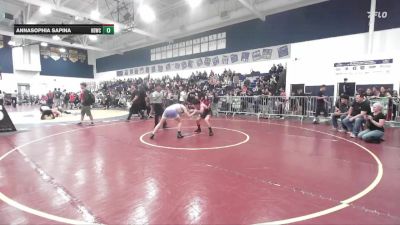 114-119 lbs 1st Place Match - AnnaSophia Sapina, High Desert Wrestling Club vs Liam Jackson, Reign WC