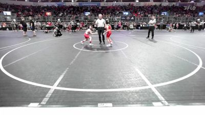 90 lbs Rr Rnd 1 - Serenity Ross, East Kansas Eagles vs Jaxen Reed, Webb City Youth Wrestling