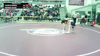 125 lbs Semifinal - Briseida Galvez, Othello (Girls) vs Josselyn Medina, Othello (Girls)