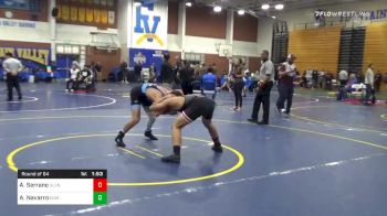 152 lbs Prelims - Andrew Serrano, Glendora vs Aiden Navarro, Corona Del Mar