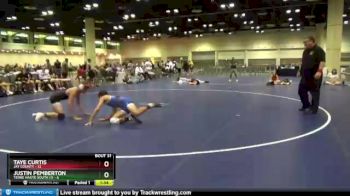 126 lbs Placement (16 Team) - Taye Curtis, Jay County vs Justin Pemberton, Terre Haute South (1)