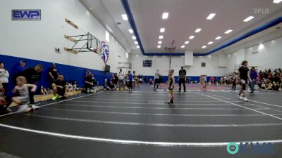 49 lbs Rr Rnd 1 - Annie Raper, Tecumseh Youth Wrestling vs Amelia Gibson, Standfast OKC