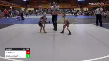 49 lbs Rr Rnd 3 - Ryder Teten, High Plains Thunder vs Zaydean Schwartzkopf, Panhandle Wrestling Academy