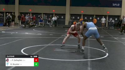 157 lbs C Of 16 #2 - Paddy Gallagher, Ohio State vs Rhise Royster, Long Island