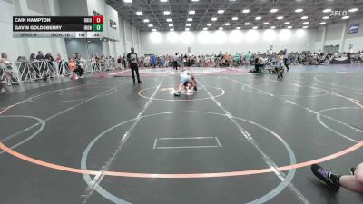 70 lbs Rr Rnd 1 - Cain Hampton, Ohio Titan Red - EL vs Gavin Goldsberry, Iron Horse - EL