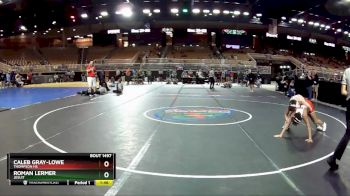 113 lbs Champ. Round 3 - Caleb Gray-Lowe, Thompson HS vs Roman Lermer, Jesuit