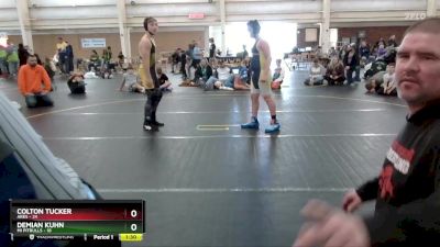 125 lbs Round 2 (6 Team) - Demian Kuhn, Mi Pitbulls vs Colton Tucker, Ares