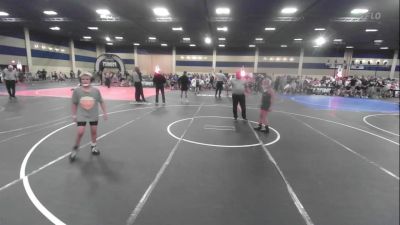 88 lbs 5th Place - William Max, Savage House WC vs Xander Poulin, Dominate WC