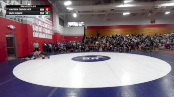 126 lbs Consi Of 4 - Hayden Durocher, Nashua North vs Jack Kaler, Souhegan