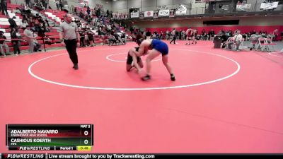 175 lbs Cons. Round 2 - Adalberto Navarro, Eisenhower High School vs Cashious Koerth, Fife