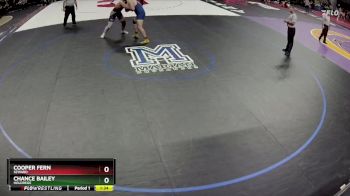 Champ. Round 1 - Cooper Fern, Seward vs Chance Bailey, Holdrege