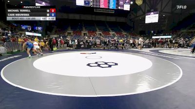 138 lbs Champ. Rd Of 128 - Michael Terrell, CA vs Cade Nieuwsma, ND