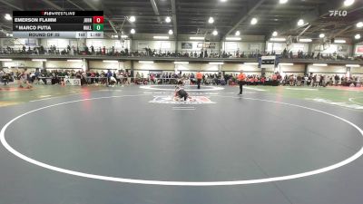 132 lbs Round Of 32 - Emerson Flamm, John Jay-cr vs Marco Futia, Wallkill