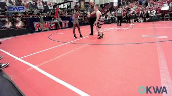 83 lbs Semifinal - Rayden Wishard, Claremore Wrestling Club vs KIng Tugler, Tulsa North Mabee Stampede