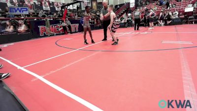 83 lbs Semifinal - Rayden Wishard, Claremore Wrestling Club vs KIng Tugler, Tulsa North Mabee Stampede