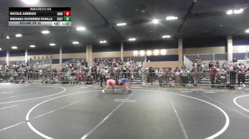 101 lbs Round Of 32 - Nicole Abrego, Garden City HS vs Miranda Gutierrez Padilla, Scotsmen WC