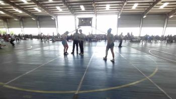 130 lbs Rr Rnd 2 - Pearl Kneup, Mustang WC vs Camilla Gutierrez, NM Royalty