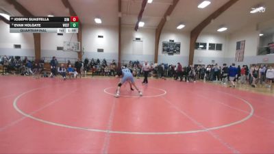 165 lbs Quarterfinal - Joseph Guastella, Wyoming Seminary vs Evan Holgate, Westtown School