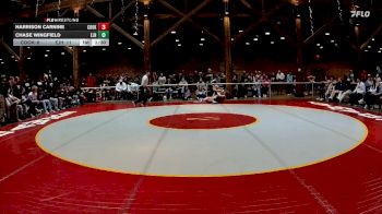 165 lbs Round 1 (16 Team) - Chase Wingfield, East Jackson HS vs Harrison Carnine, Cook