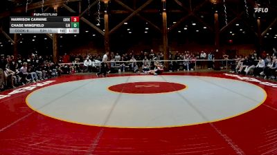 165 lbs Round 1 (16 Team) - Chase Wingfield, East Jackson HS vs Harrison Carnine, Cook