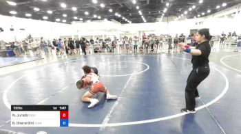 102 lbs Consi Of 4 - Noah Jurado, Desert Dogs WC vs Brody Gherardini, Team Grand Valley Elite