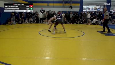 152 lbs R-64 - Greyden Gustas, Reynolds vs Carson Griswald, Cedar Cliff
