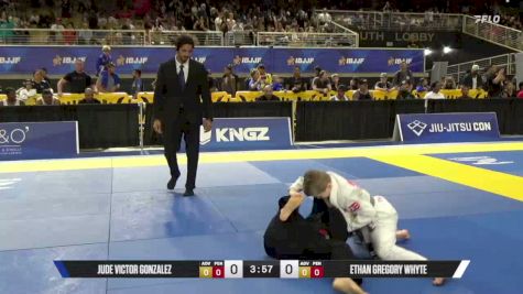Ethan Gregory Whyte vs Jude Victor Gonzalez 2026 Pan Kids Jiu-Jitsu IBJJF Championship
