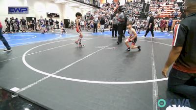 70 lbs Rr Rnd 1 - Mikah Amani, HURRICANE WRESTLING ACADEMY vs Titan Mayfield, Hilldale Youth Wrestling Club