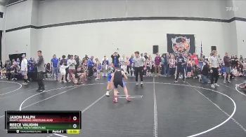 82 lbs Cons. Round 2 - Jaxon Ralph, Mighty Warriors Wrestling Acad vs Reece Vaughn, Lexington Youth Wrestling