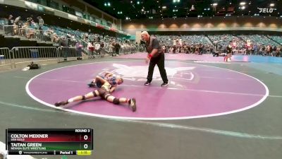 93-98 lbs Round 3 - Taitan Green, Nevada Elite Wrestling vs Colton Meixner, USA Gold